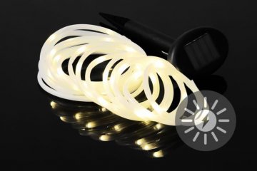 Zahradní světelný řetěz Garth- 50x LED dioda teplá bílá Zahradní světelný řetěz Garth- 50x LED dioda teplá bílá