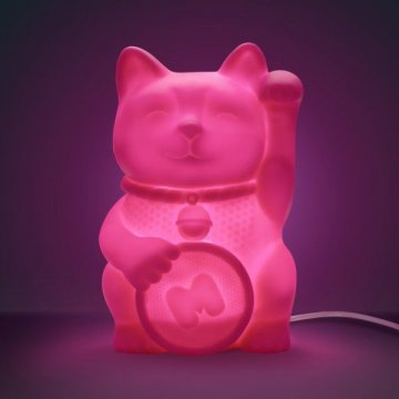 Stolní lampička: Maneki Neko - kočička štěstí Stolní lampička: Maneki Neko - kočička štěstí
