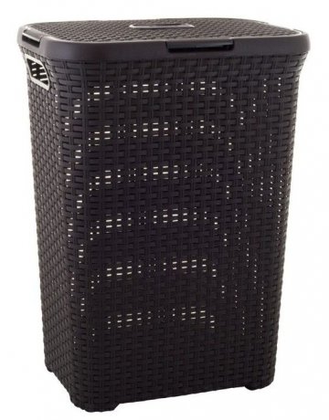 Koš na prádlo STYLE RATTAN 60 l hnědý CURVER Koš na prádlo STYLE RATTAN 60 l hnědý CURVER