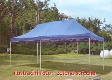 Zahradní párty stan altán F005-PA - 3x6 m tmavě zelený Zahradní párty stan altán F005-PA - 3x6 m tmavě zelený