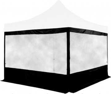 Sada 2 bočních stěn na stany INSTENT PRO 3 x 3 m - černá Sada 2 bočních stěn na stany INSTENT PRO 3 x 3 m - černá