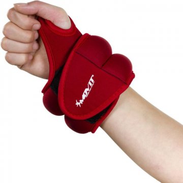 MOVIT neoprenová kondiční zátěž 1,0 kg, červená MOVIT neoprenová kondiční zátěž 1,0 kg, červená