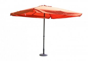 Čtvercový slunečník 8020 terakota 270 x 270 cm Čtvercový slunečník 8020 terakota 270 x 270 cm