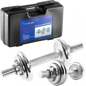 Činkový set chrom 15 kg Činkový set chrom 15 kg