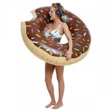 Nafukovací kruh Donut - čokoládový Nafukovací kruh Donut - čokoládový