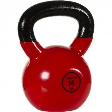 Kettlebell činka 16 kg MOVIT s vinylovým potahem Kettlebell činka 16 kg MOVIT s vinylovým potahem