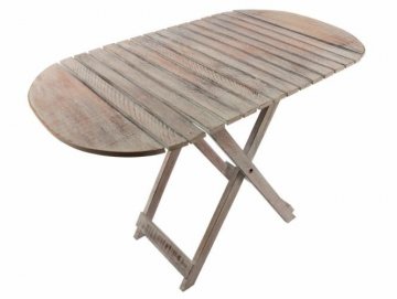 Skládací stolek DIVERO Vintage - 85 cm Skládací stolek DIVERO Vintage - 85 cm