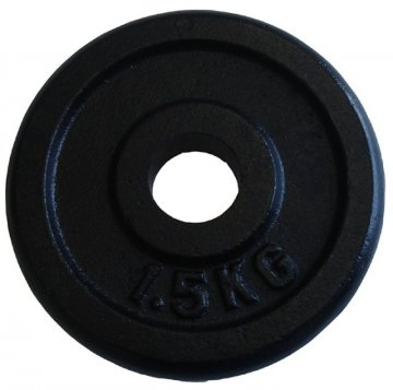 Litinový kotouč (závaží) na činky 1,5kg - 25 mm Litinový kotouč (závaží) na činky 1,5kg - 25 mm