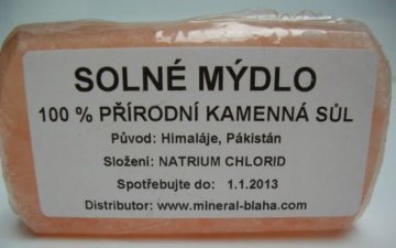 Mýdlo solné pleťové - 200g Mýdlo solné pleťové - 200g
