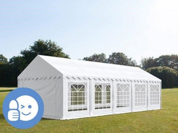 Zahradní párty stan ECONOMY 5 x 10 m - bílá Zahradní párty stan ECONOMY 5 x 10 m - bílá