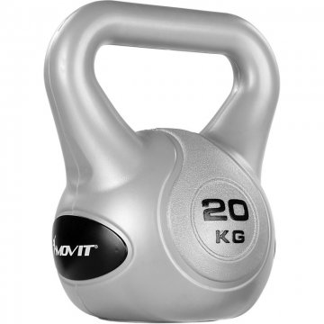 MOVIT Kettlebell činka 20 kg, černá