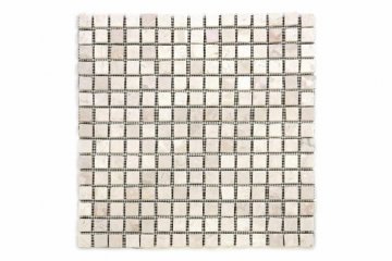 Mramorová mozaika DIVERO krémová 30 x 30 cm 1 ks Mramorová mozaika DIVERO krémová 30 x 30 cm 1 ks