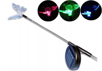 Zahradní solární LED osvětlení Motýl Zahradní solární LED osvětlení Motýl
