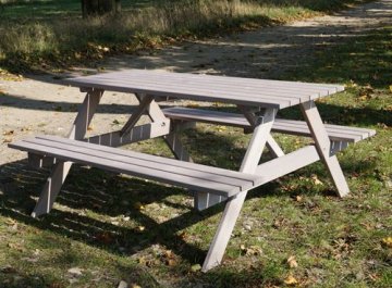Zahradní set PIKNIK šedý - 160 cm Zahradní set PIKNIK šedý - 160 cm
