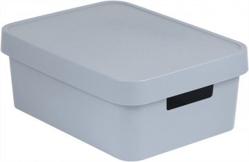 Úložný box INFINITY 11L - šedý Úložný box INFINITY 11L - šedý