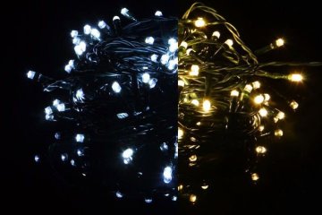Vánoční světelný řetěz -39,9 m, 400 LED,9 blikajících funkcí Vánoční světelný řetěz -39,9 m, 400 LED,9 blikajících funkcí