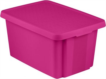 Úložný box s víkem 45L - fialový CURVER Úložný box s víkem 45L - fialový CURVER