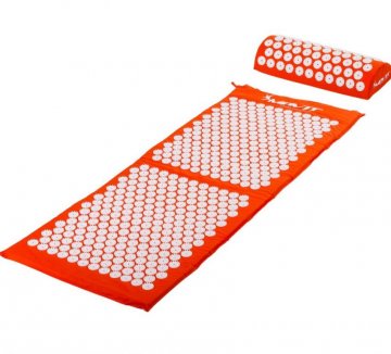 Akupresurní podložka s polštářem MOVIT 130 x 50 cm - oranžová Akupresurní podložka s polštářem MOVIT 130 x 50 cm - oranžová