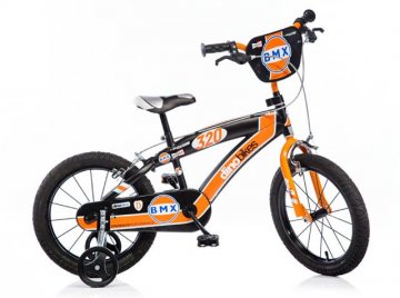 Dino BMX 165XC černo - oranžové 16 Dino BMX 165XC černo - oranžové 16