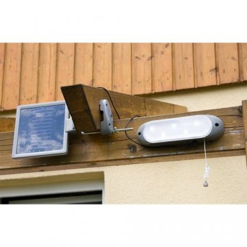 Zahradní LED Solární nástěnné svítidlo Garth 5 LED diod Zahradní LED Solární nástěnné svítidlo Garth 5 LED diod