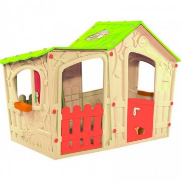 Hrací dětský domeček MAGIC VILLA PLAY HOUSE - béžový Hrací dětský domeček MAGIC VILLA PLAY HOUSE - béžový