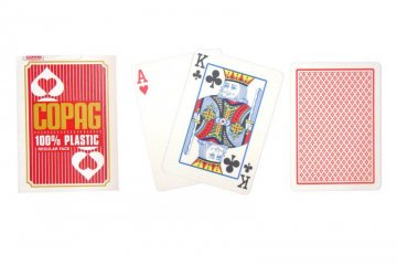Poker karty Copag Regular 2 rohy červené Poker karty Copag Regular 2 rohy červené
