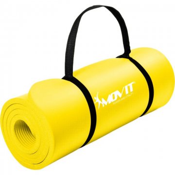 Gymnastická podložka MOVIT 190 x 60 x 1,5 cm žlutá Gymnastická podložka MOVIT 190 x 60 x 1,5 cm žlutá