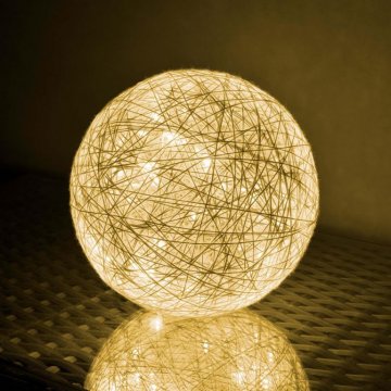 Svítící koule - 40 LED, teple bílá Svítící koule - 40 LED, teple bílá