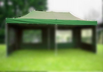 Náhradní střecha k nůžkovému stanu 3 x 6 m, zelená Náhradní střecha k nůžkovému stanu 3 x 6 m, zelená