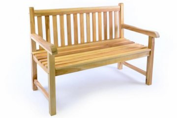 Zahradní lavice DIVERO 2-místná robustní 120 cm Zahradní lavice DIVERO 2-místná robustní 120 cm