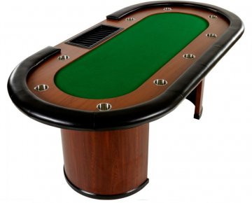 XXL pokerový stůl Royal Flush, 213 x 106 x 75cm, zelená XXL pokerový stůl Royal Flush, 213 x 106 x 75cm, zelená