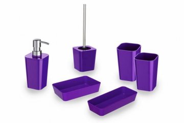 Koupelnová sada WENKO - Candy purple Koupelnová sada WENKO - Candy purple