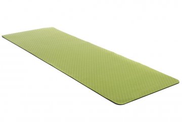 Dvouvrstvá podložka na jógu 183 x 61 x 0,4 cm - ZELENÁ Dvouvrstvá podložka na jógu 183 x 61 x 0,4 cm - ZELENÁ