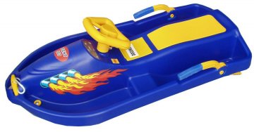 Řiditelný bob Snow Boat - modrý Řiditelný bob Snow Boat - modrý