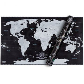 Stírací mapa světa (black edition) Stírací mapa světa (black edition)