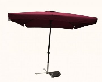 Slunečník čtvercový 8020 bordo - 270 x 270 cm Slunečník čtvercový 8020 bordo - 270 x 270 cm