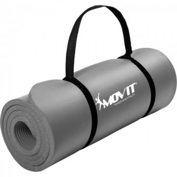 Gymnastická podložka Movit 183 x 60 x 1 cm - šedá Gymnastická podložka Movit 183 x 60 x 1 cm - šedá