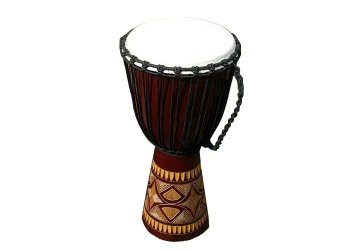 Africký buben Djembe, 70 x 28 cm, ručně…