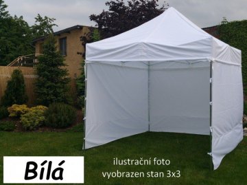 TRADGARD Zahradní párty stan PROFI STEEL 3 x 6 m, bílý