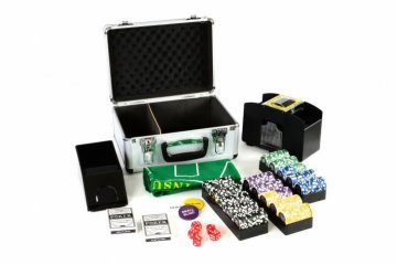 Luxusní pokerový set DELUXE v kufru + příslušenství Luxusní pokerový set DELUXE v kufru + příslušenství