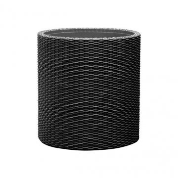 Květináč CYLINDER - S - antracit Květináč CYLINDER - S - antracit