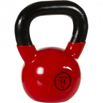 MOVIT Kettlebell činka s vinylovým potahem, 14 kg