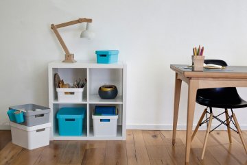 Úložný box plastový s víkem 17L - modrý CURVER Úložný box plastový s víkem 17L - modrý CURVER