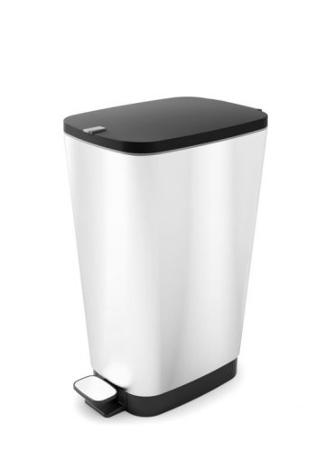 Odpadkový koš CHIC 35 L - stříbrný Odpadkový koš CHIC 35 L - stříbrný