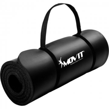 Gymnastická podložka Movit 183 x 60 x 1 cm - černá Gymnastická podložka Movit 183 x 60 x 1 cm - černá