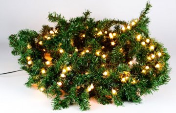 Vánoční dekorace, girlanda s osvětlením, 2,7…