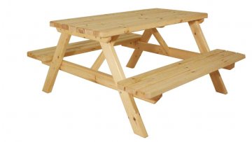 Zahradní set piknik - bez povrchové úpravy - 150 cm Zahradní set piknik - bez povrchové úpravy - 150 cm