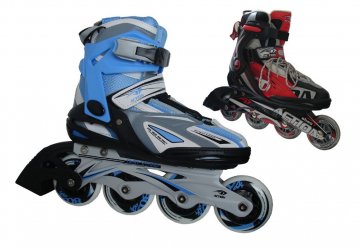 Kolečkové (inline) brusle soft ACTION ALU vel. 45 Kolečkové (inline) brusle soft ACTION ALU vel. 45