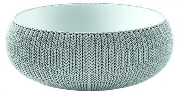 Květináč COZIES KNIT - šedá Květináč COZIES KNIT - šedá