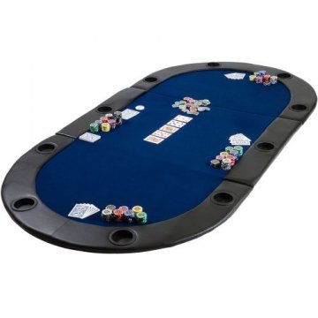 Poker podložka skládací modrá Poker podložka skládací modrá